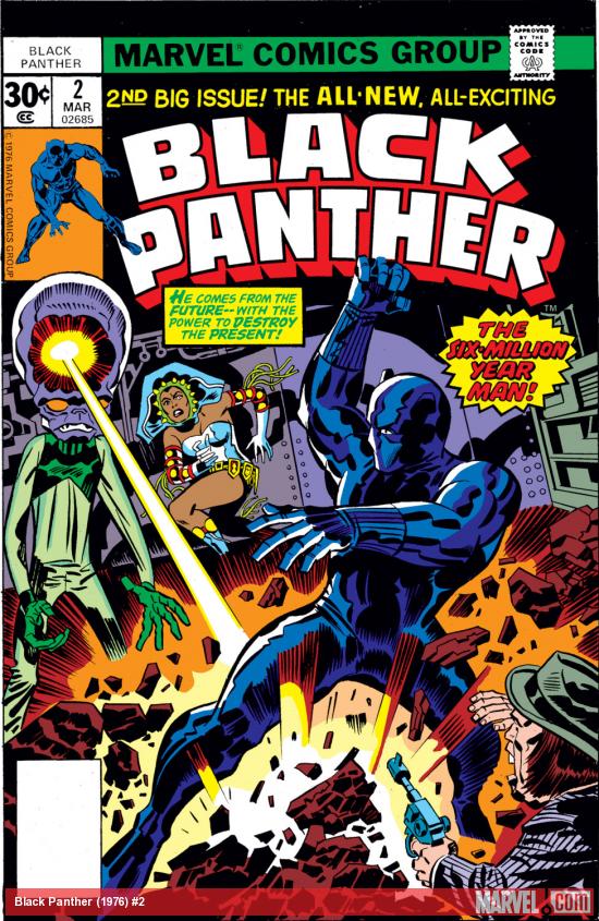 Black Panther (1976) #2 Cover