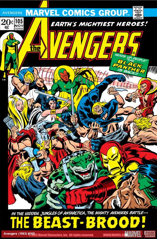 Avengers (1963) #105 Cover