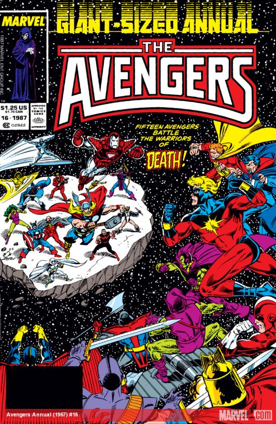 Avengers Annual (1967) #16 Cover