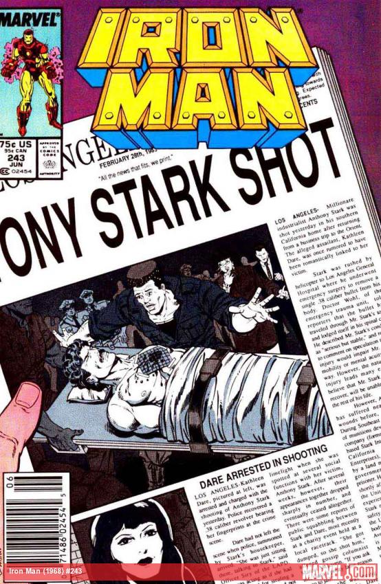 Iron Man (1968) #243 cover
