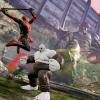 Deadpool prepares to make good use of his signature katanas in the Deadpool video game