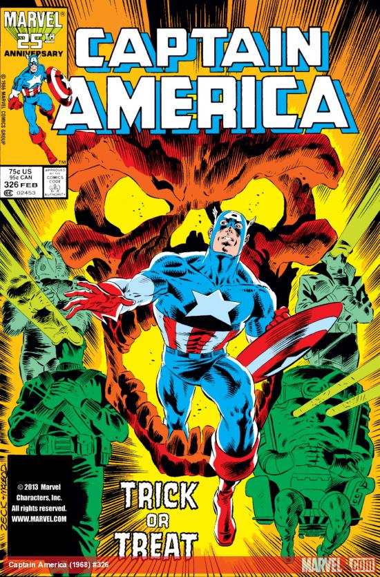 Captain America (1968) #326 Cover