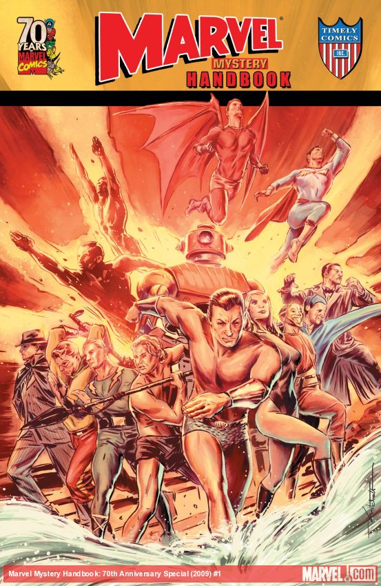 MARVEL MYSTERY HANDBOOK: 70TH ANNIVERSARY SPECIAL (2009) #1