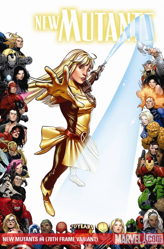 New Mutants (2009) #4 (70TH FRAME VARIANT)