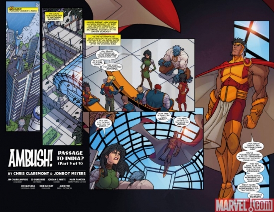GENEXT UNITED #3, pages 2-3