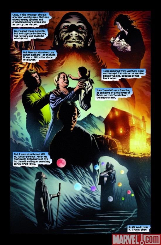 DARK TOWER: SORCERER #1 Interior Art