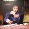 Taylor Kitsch deals his first hand as Gambit