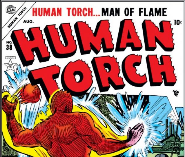 HUMAN TORCH #38 COVER