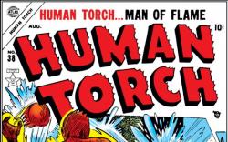 HUMAN TORCH #38 COVER