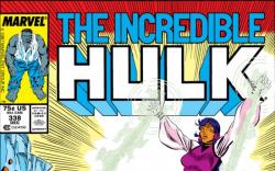 INCREDIBLE HULK #338 COVER