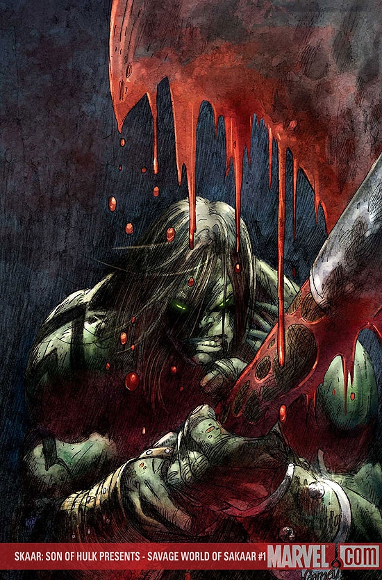 SKAAR: SON OF HULK PRESENTS - SAVAGE WORLD OF SAKAAR #1