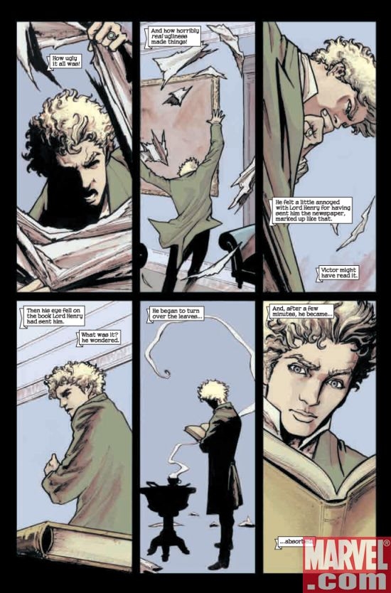 MARVEL ILLUSTRATED: PICTURE OF DORIAN GRAY #3, page 3