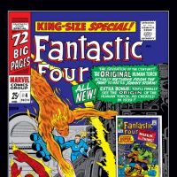 FANTASTIC FOUR ANNUAL #4 COVER