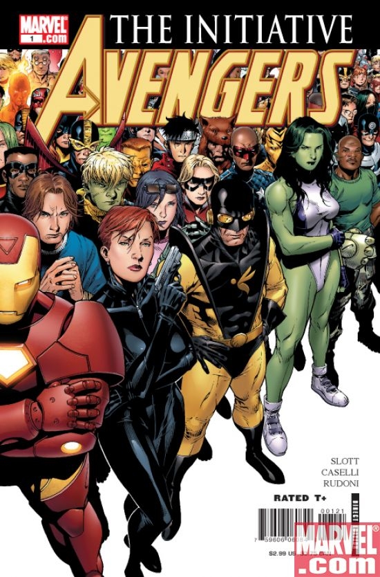 Avengers: The Initiative #1 (cvr. B)