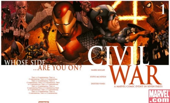 Civil War #1 (McNiven cover)