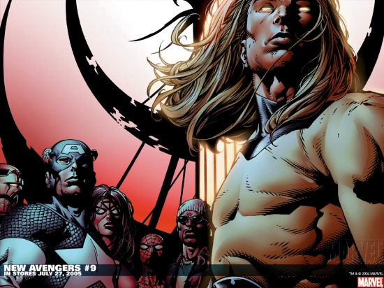 New Avengers (2004) #9 Wallpaper
