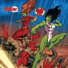 FALL OF THE HULKS: SAVAGE SHE-HULKS #3 preview art by Salvador Espin