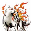 Amaterasu Character Art from ''Marvel vs. Capcom 3''