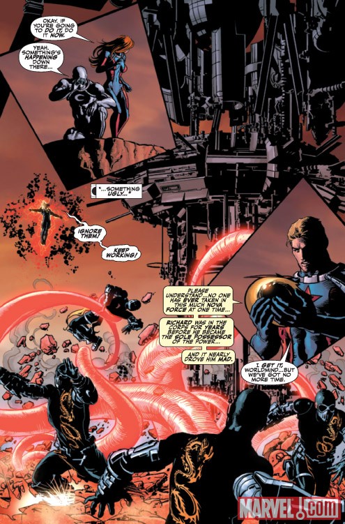 Secret Avengers #4 preview art by Mike Deodato Jr.