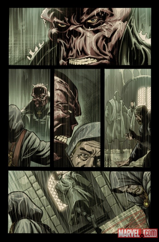 Fear Itself: Book of the Skull preview art by Scot Eaton