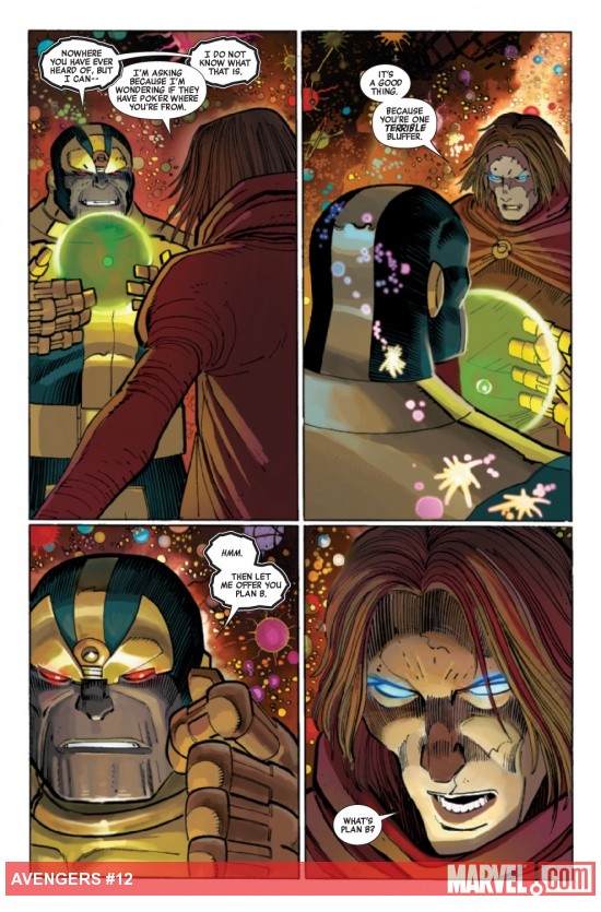 Avengers #12 preview art by John Romita Jr