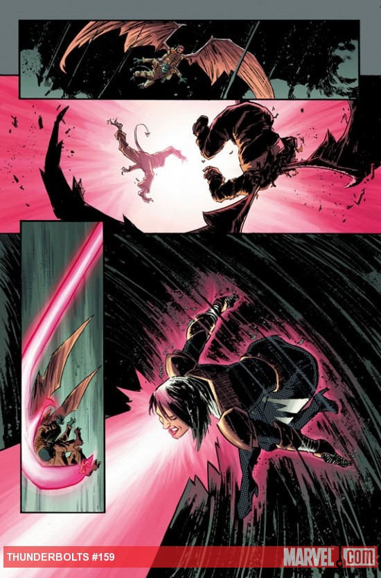 Thunderbolts #159 preview art