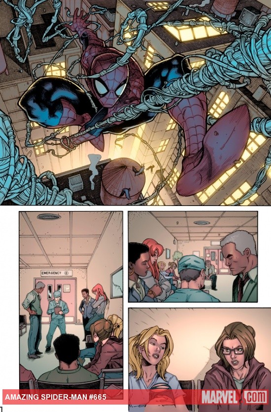 Amazing Spider-Man #665 preview art by Ryan Stegman