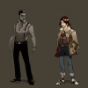 Route 666 design sketches by Peter Nguyen