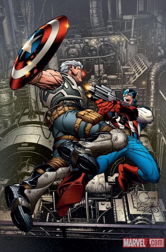 Avengers: X-Sanction #1 Variant Cover by Joe Quesada
