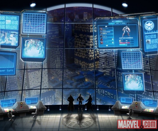 Inside the Helicarrier