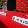 Signing table at Avengers Vs X-Men Release Party at Midtown Comics