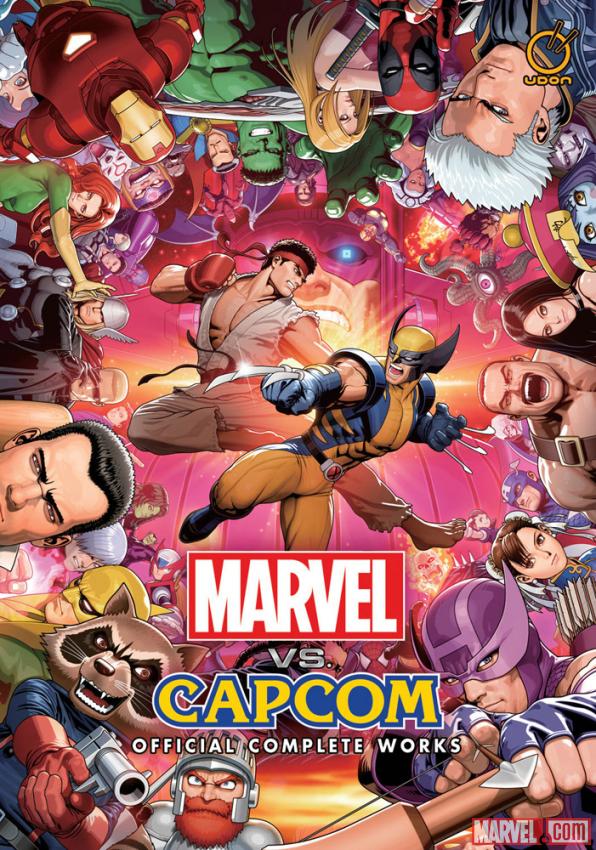 Marvel vs. Capcom: Official Complete Works Softcover Art by Shinkiro