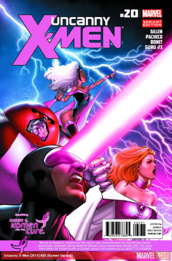 Uncanny X-Men (2011) #20 (Komen Variant)