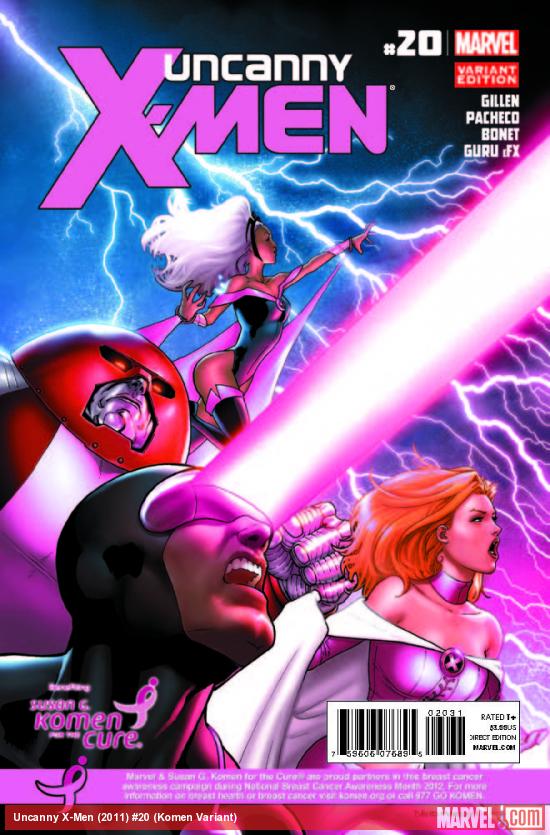 UNCANNY X-MEN 20 KOMEN VARIANT (WITH DIGITAL CODE)