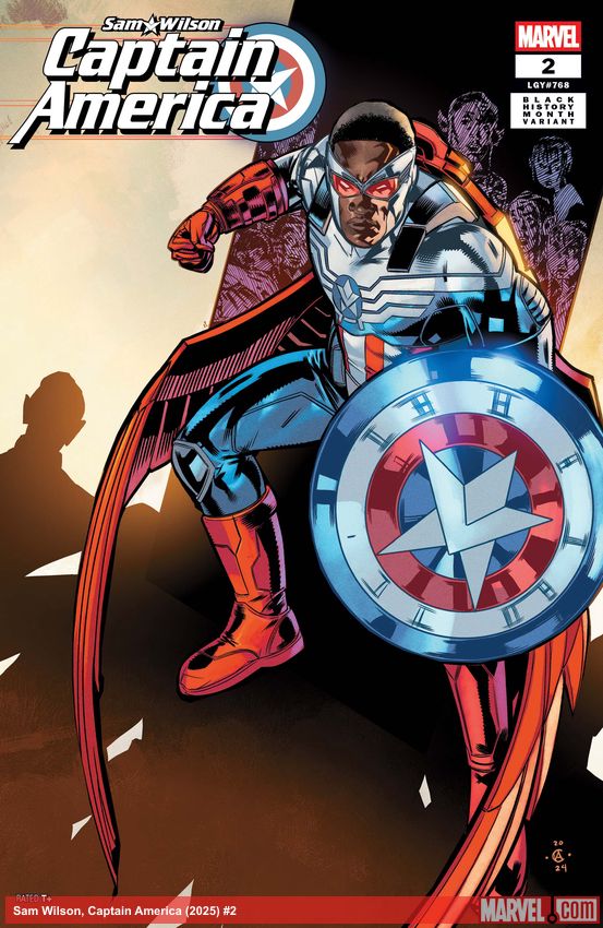 Sam Wilson, Captain America (2025) #2 (Variant)