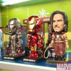 Marvel Wacky Wobblers at Funko Booth Toy Fair 2010