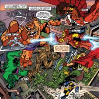 SUPER HERO SQUAD #2 Art by Marcelo DiChiara