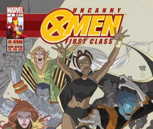 Uncanny X-Men First Class #4 cover by Roger Cruz