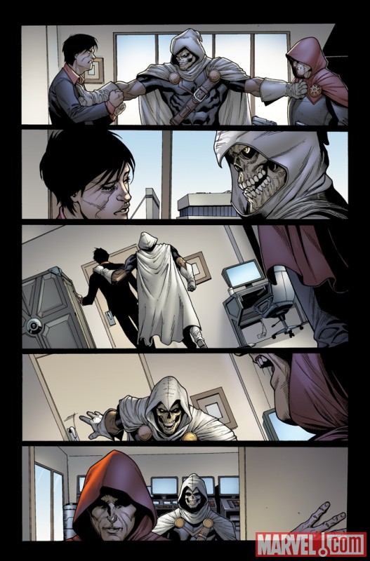 AVENGERS: THE INITIATIVE #29 preview art by Rafa Sandoval