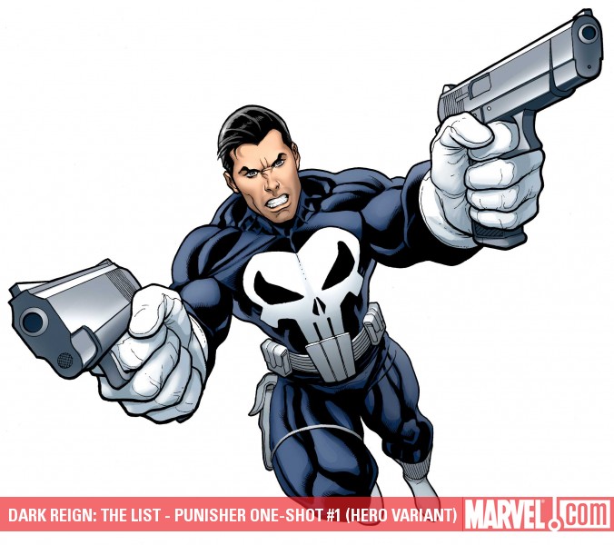 Dark Reign: The List - Punisher (2009) #1 (HERO VARIANT)