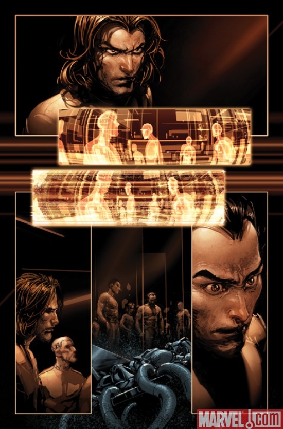 X NECROSHA one-shot preview art by Clayton Crain