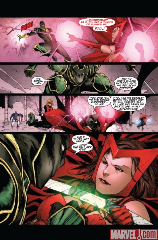 Preview art for MIGHTY AVENGERS #29 on sale September 16