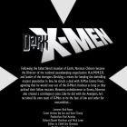 DARK X-MEN: THE BEGINNING #3, intro page