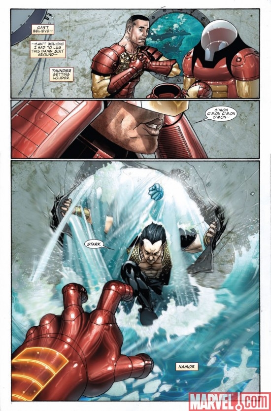 INVINCIBLE IRON MAN #12 preview page 7
