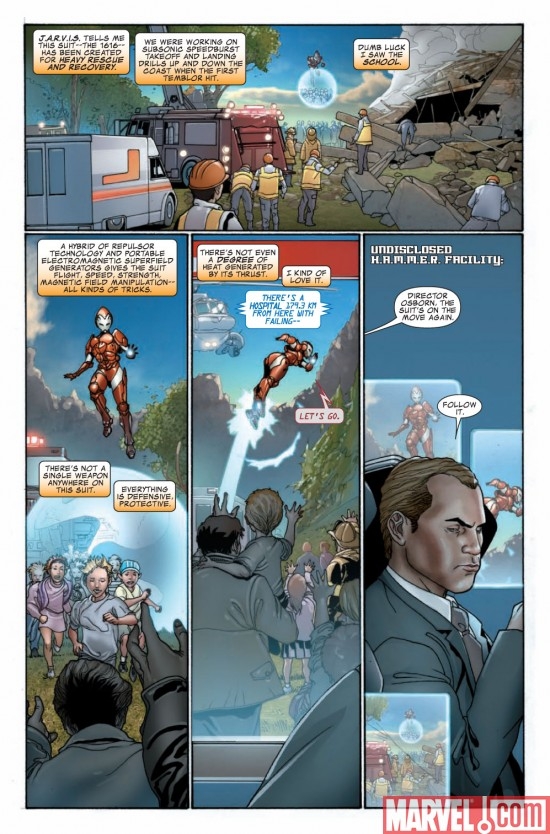 INVINCIBLE IRON MAN #12 preview page 3