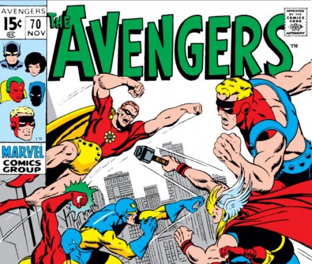 AVENGERS #70 COVER