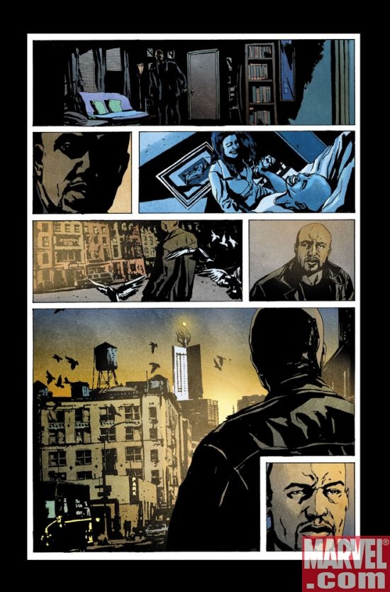 a page from NEW AVENGERS #38
