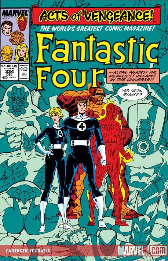 FANTASTIC FOUR #334