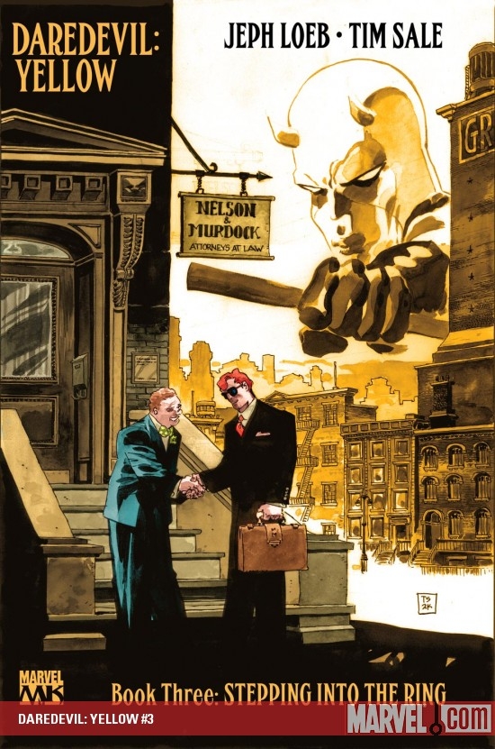 DAREDEVIL: YELLOW (2008) #3 COVER