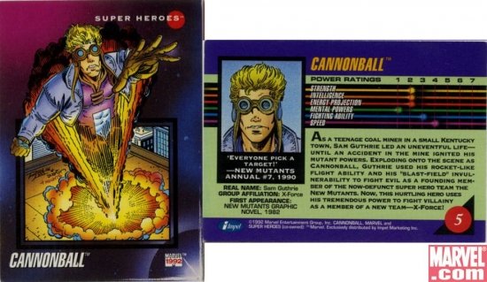 Cannonball, Card #5